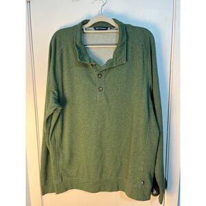Cutter & Buck Pullover Sweater Large Green Preppy Minimalist